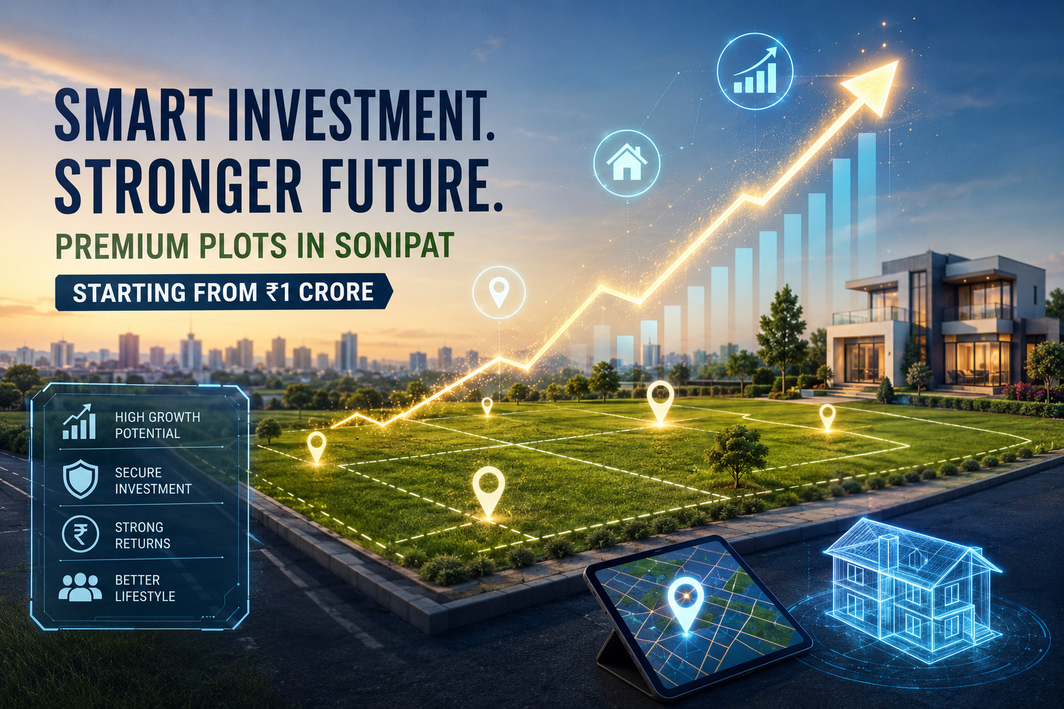 How To Choose The Right Plot In Sonipat With A ₹1 Crore Budget