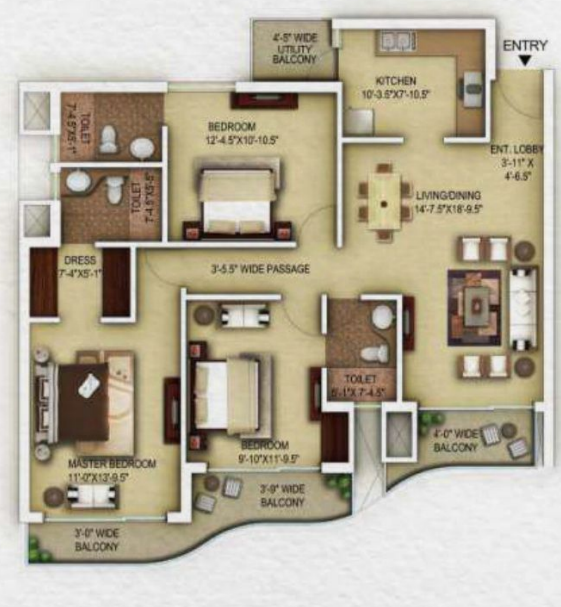 3 BHK