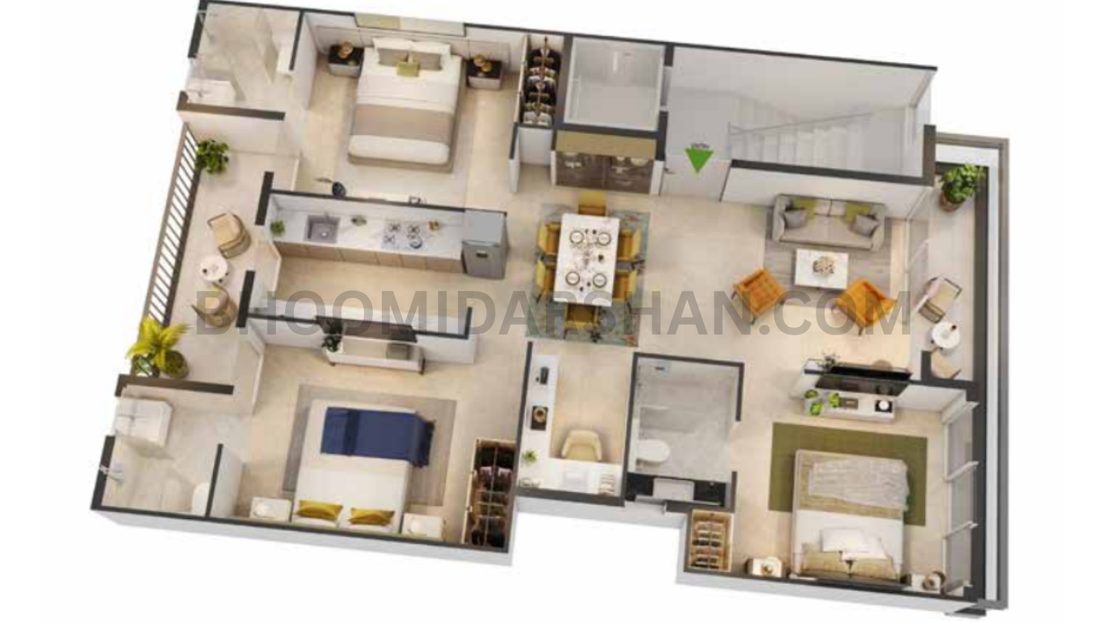 3.5 BHK