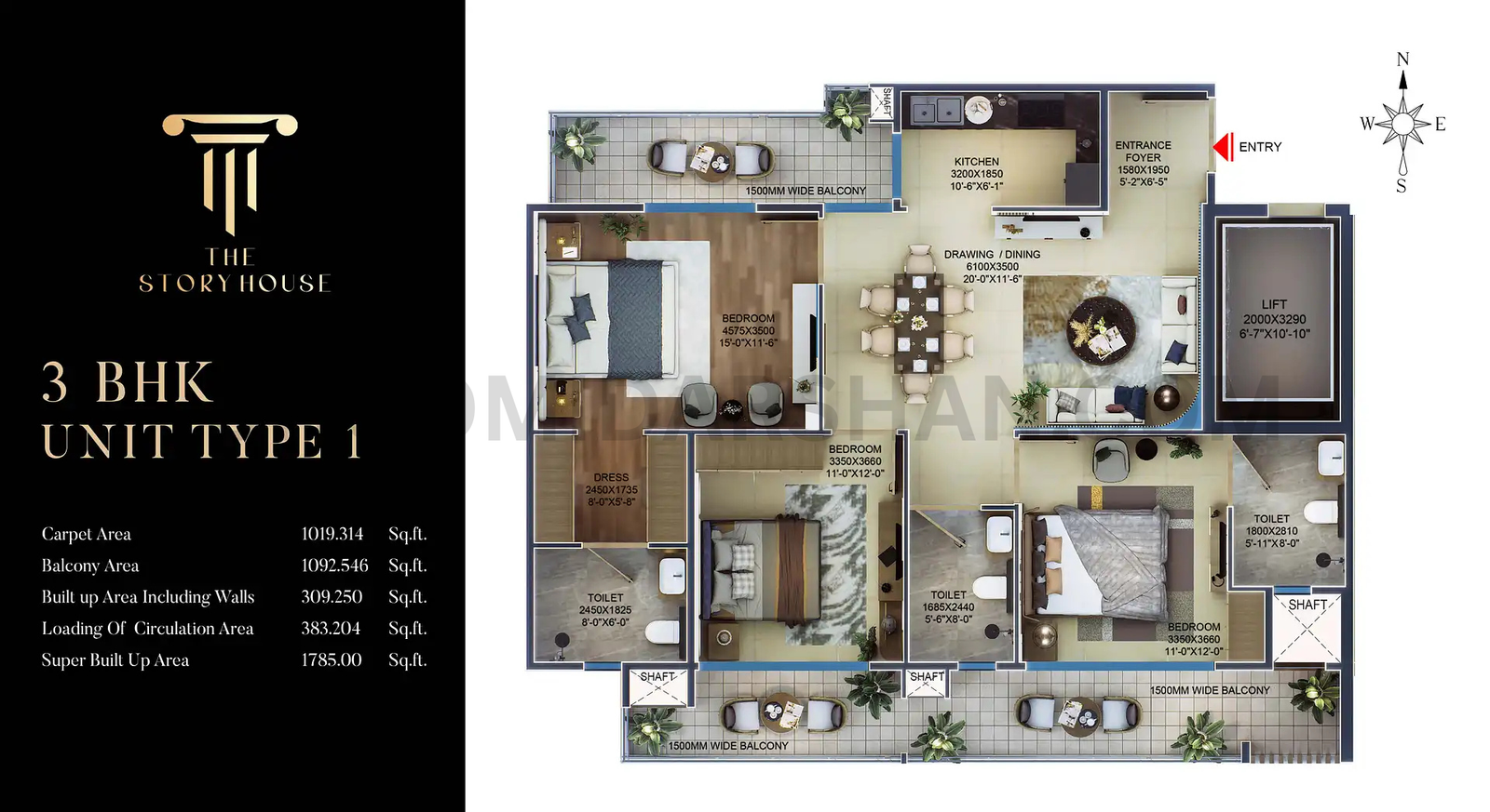 3 BHK