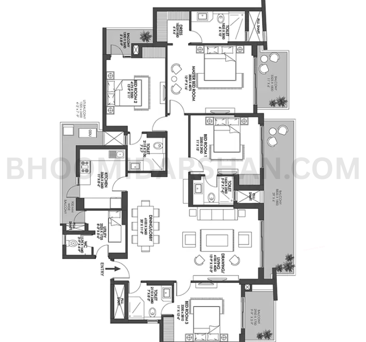 4 BHK