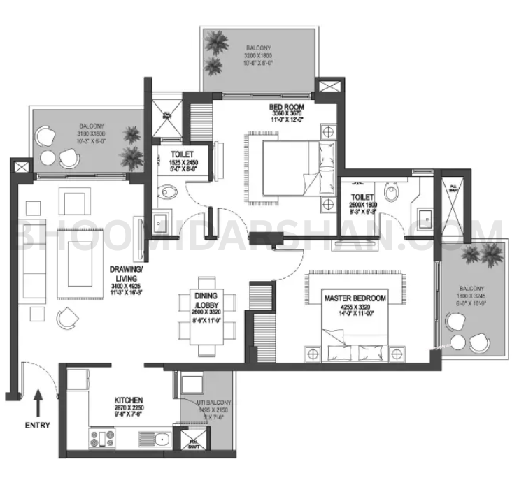 2 BHK