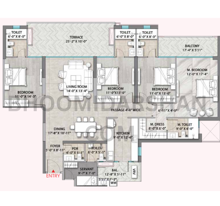 4 BHK